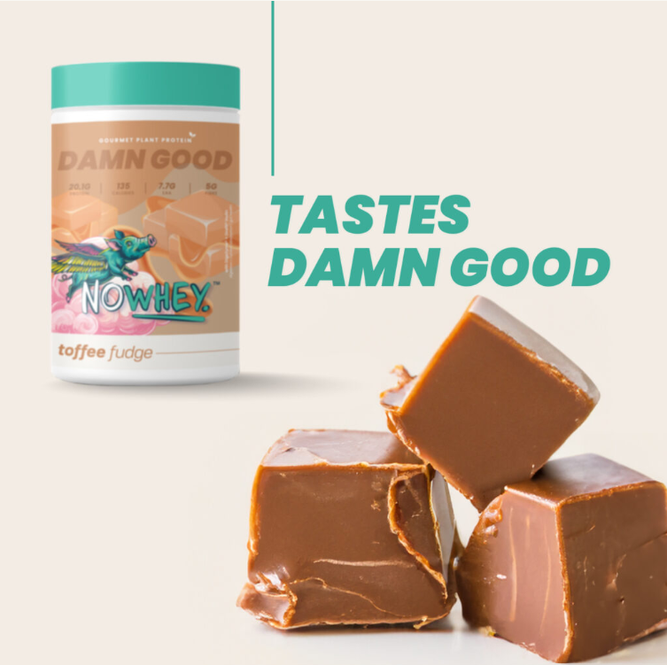 NoWhey Gourmet Plant Protein Toffee Fudge 900g