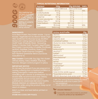 NoWhey Gourmet Plant Protein Toffee Fudge 900g